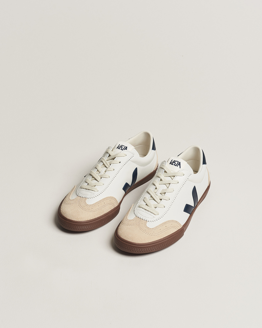 Mies |  | Veja | Volley Leather Sneaker White Nautico Bark