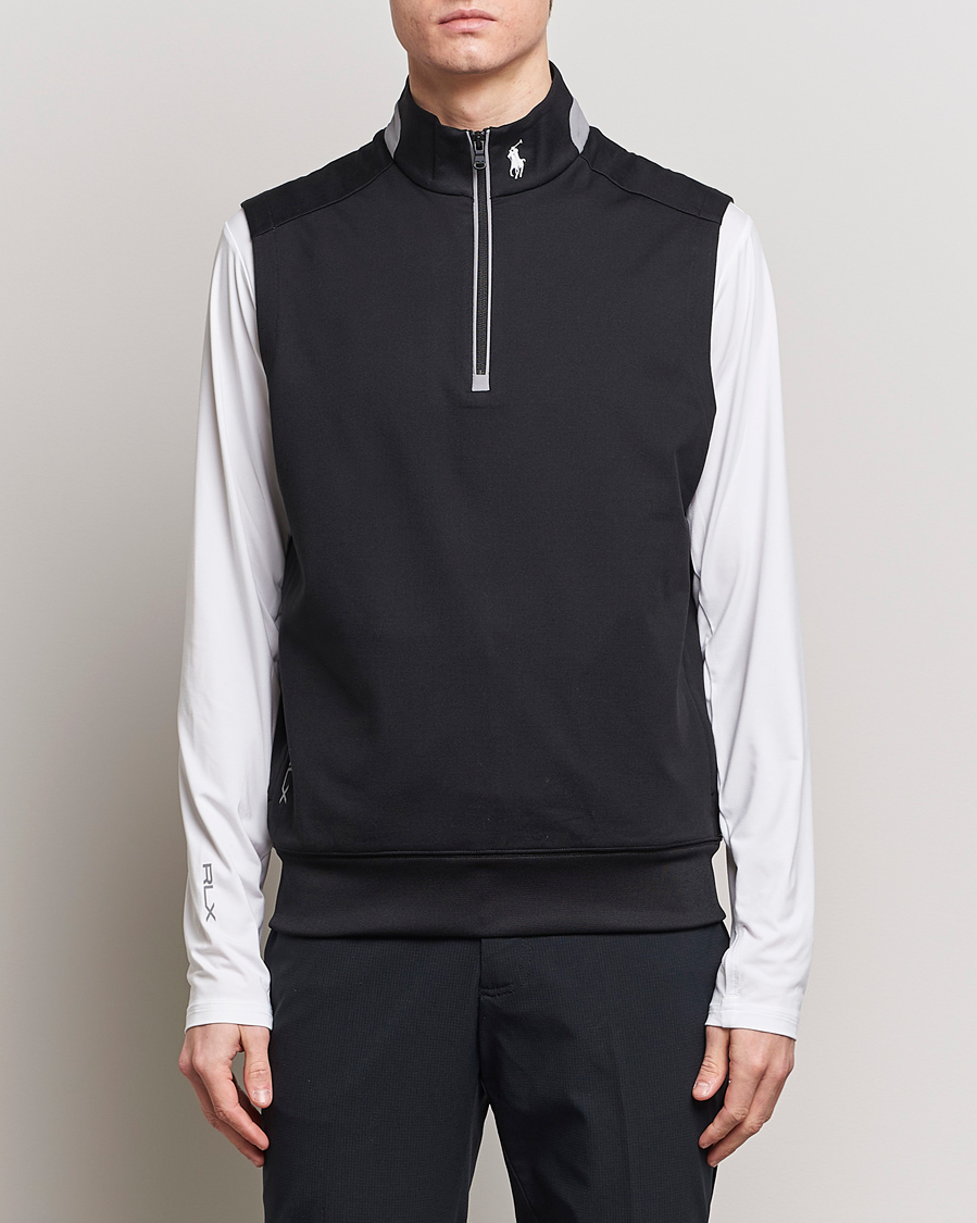Mies | Neuleliivit | RLX Ralph Lauren | Luxury Performance Vest Polo Black