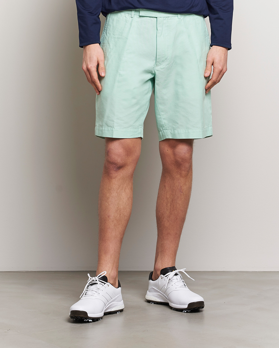 Mies | Tekniset shortsit | RLX Ralph Lauren | Tailored Golf Shorts Pastel Mint
