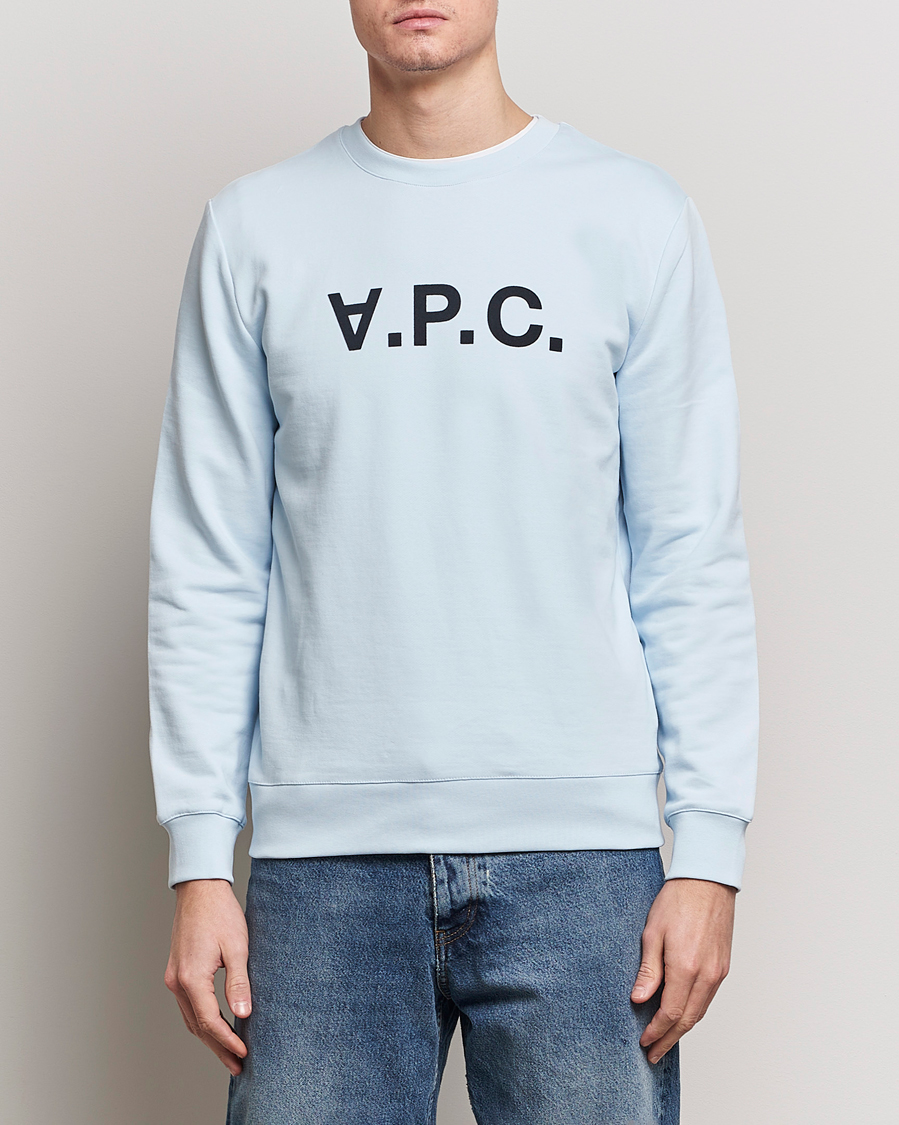 Mies |  | A.P.C. | VPC Sweatshirt Light Blue