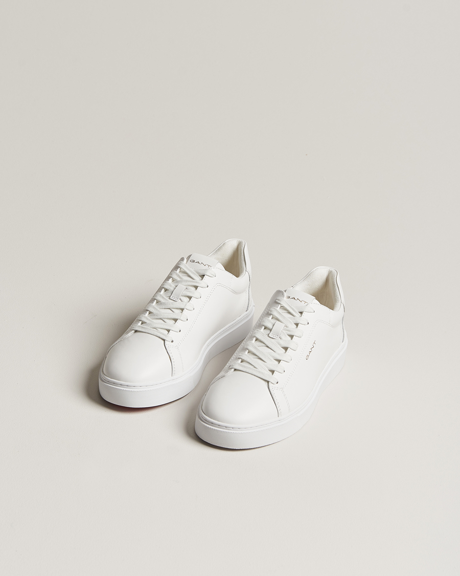 Mies | Tennarit | GANT | Mc Julien Leather Sneaker White