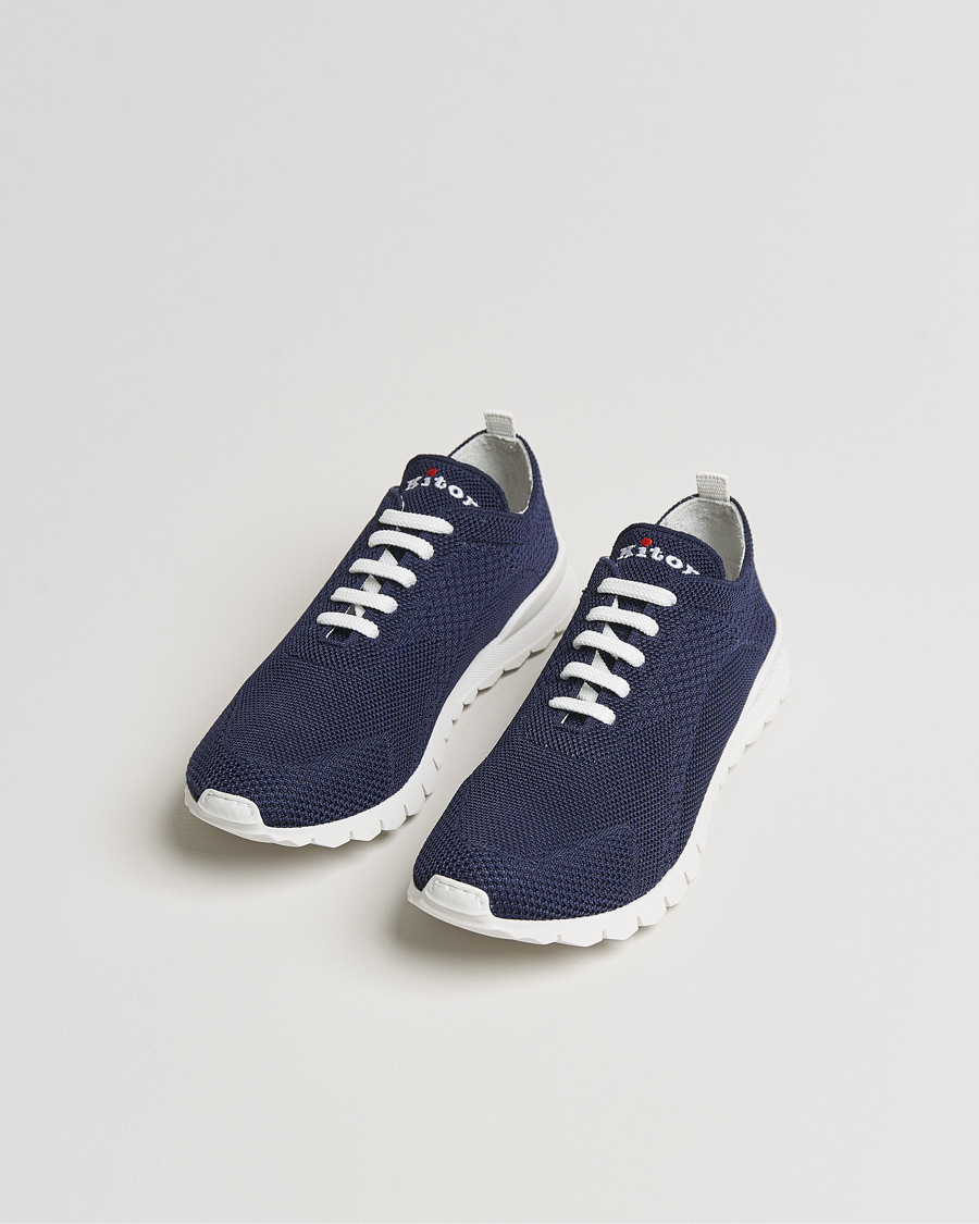 Mies |  | Kiton | Mesh Running Sneakers Navy