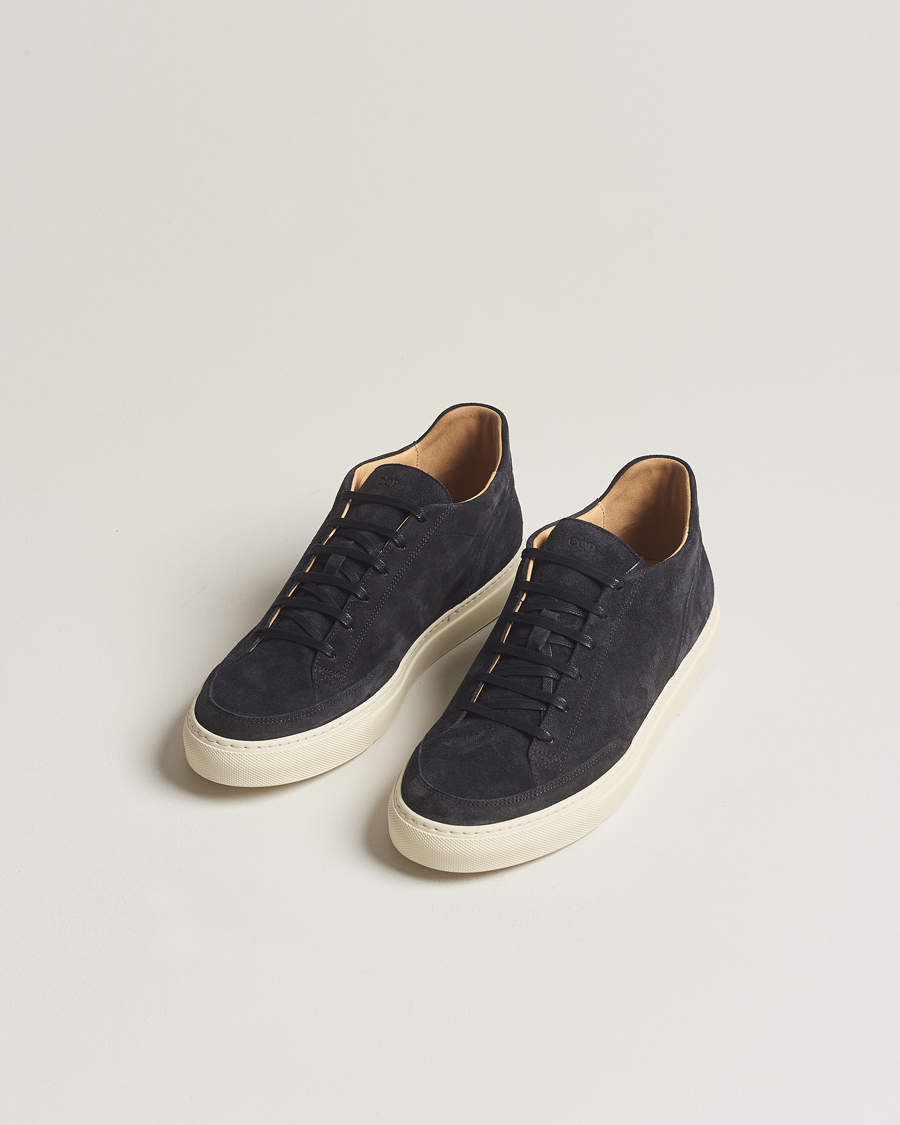 Mies | CQP | CQP | Scion Mid Suede Sneaker Prussian Blue
