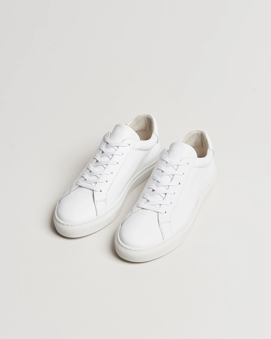Mies |  | A Day\'s March | Leather Marching Sneaker White