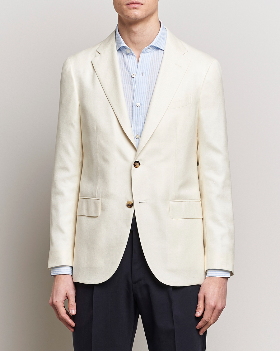 Mies | Vaatteet | Boglioli | Cashmere/Silk Cocktail Jacket Off White