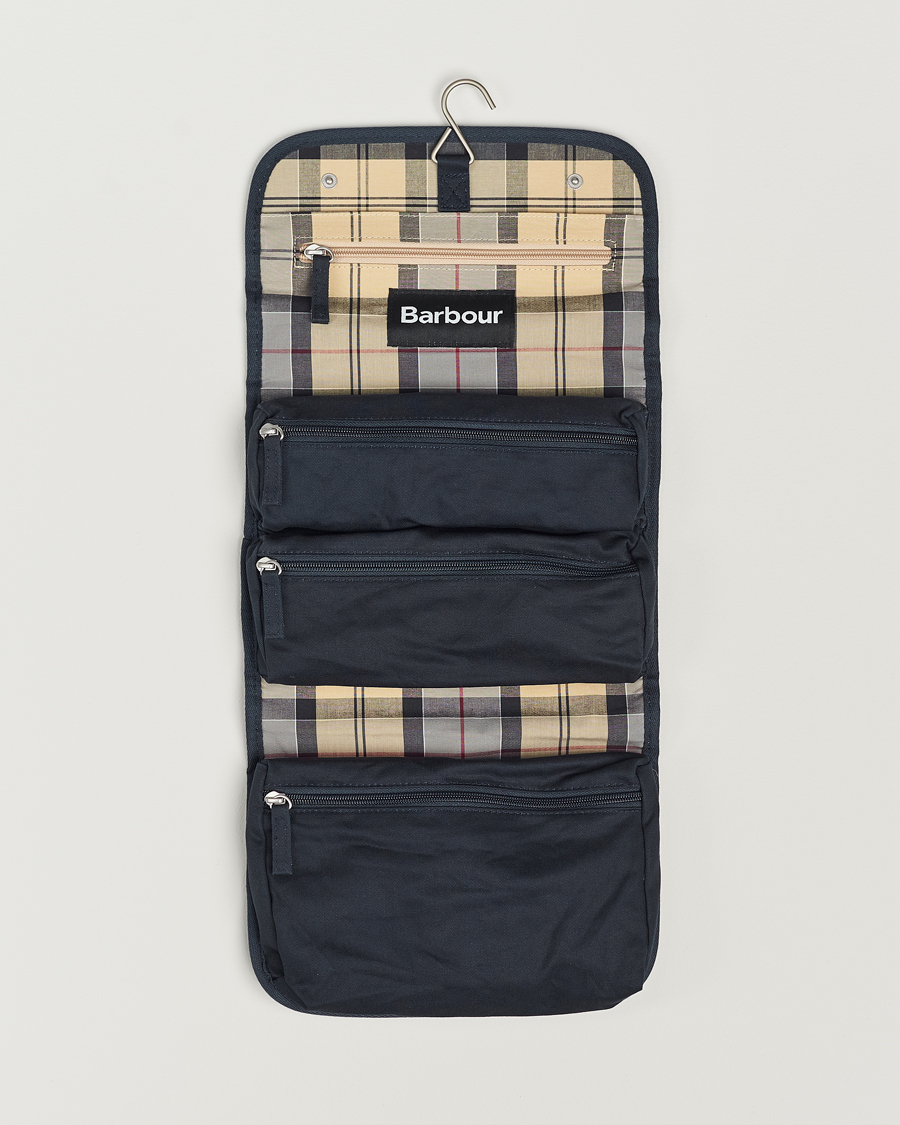 Mies |  | Barbour Lifestyle | Cascade Hanging Washbag Navy