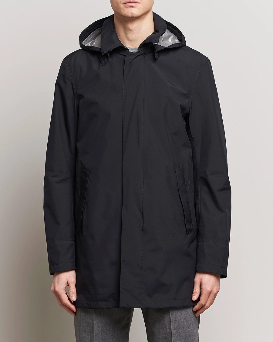 Mies | Formal Wear | Herno | Laminar Waterproof Coat Black