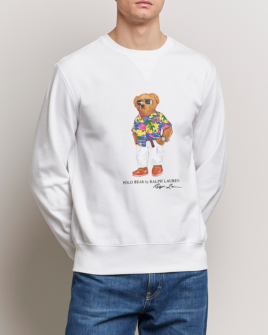Mies | Polo Ralph Lauren | Polo Ralph Lauren | Beach Club Bear Sweatshirt White