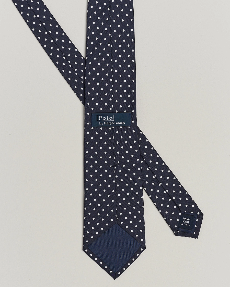Mies | World of Ralph Lauren | Polo Ralph Lauren | St James Spot Tie Navy/White