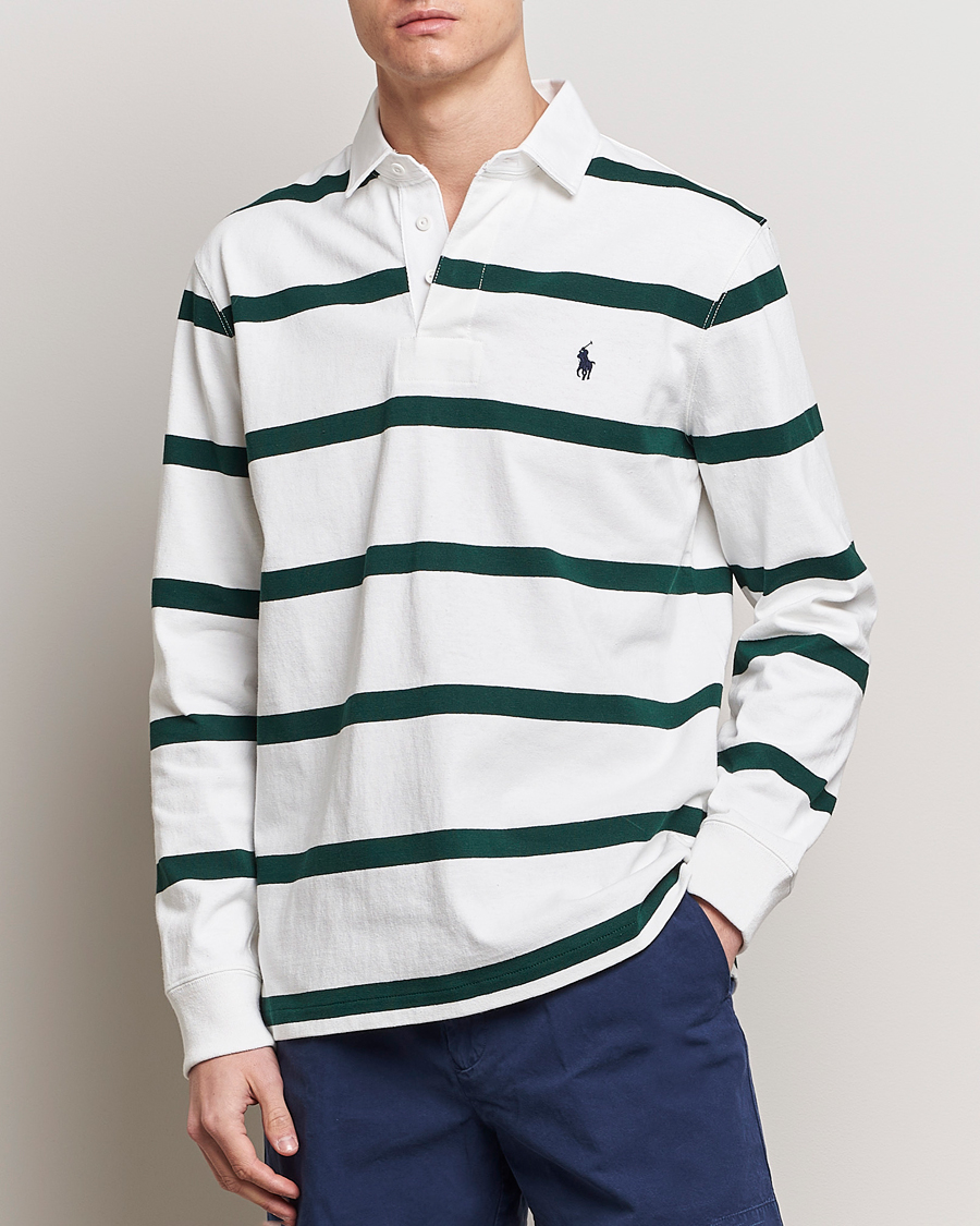 Mies | Vaatteet | Polo Ralph Lauren | Wimbledon Rugby Sweater White/Moss Agate