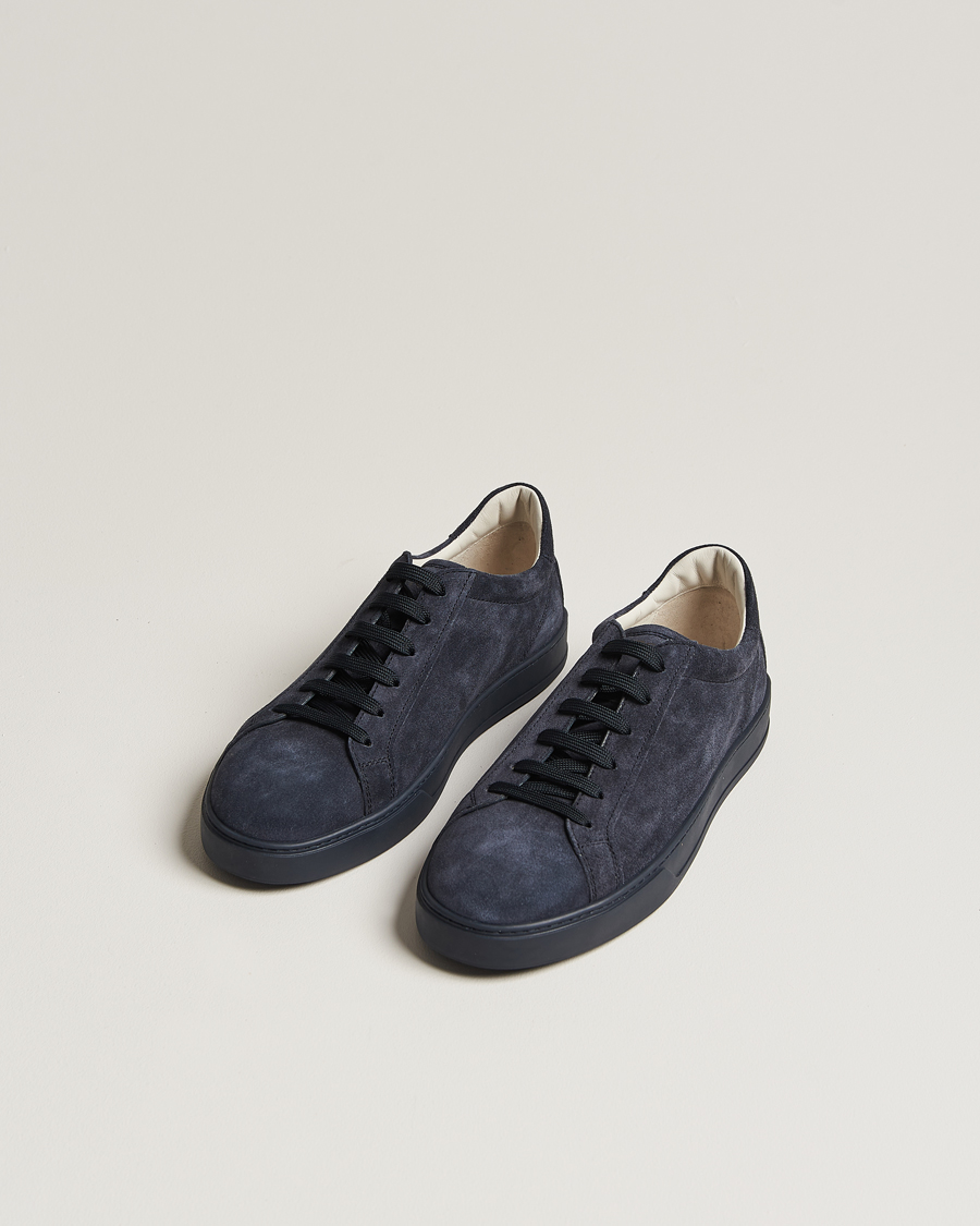 Mies | Tod's | Tod's | Cassetta Lacciata Sneaker Navy Suede