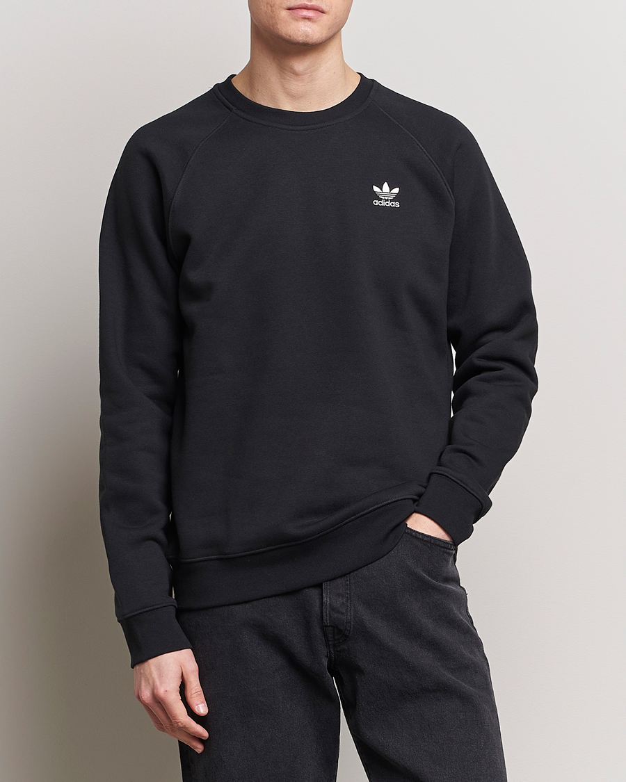 Mies |  | adidas Originals | Essential Crew Neck Sweatshirt Black
