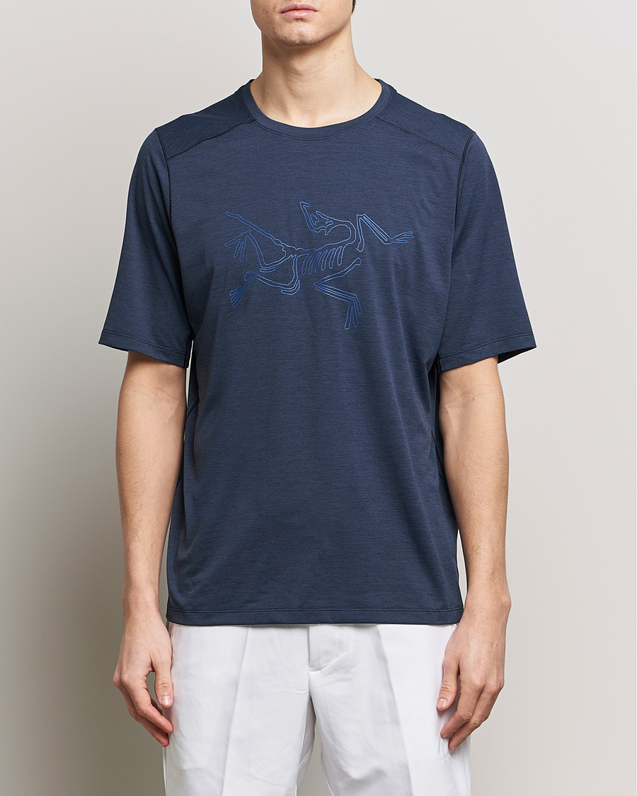 Mies | T-paidat | Arc'teryx | Cormac Bird Logo Crew Neck T-Shirt Black Sapphire