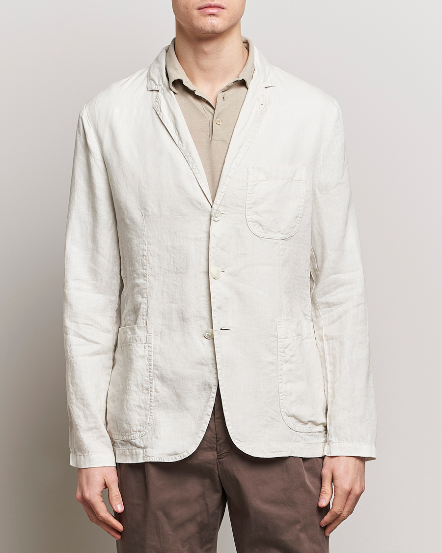 Mies | Vaatteet | Aspesi | Samuraki Linen Blazer Light Beige
