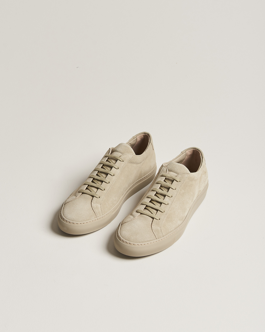 Mies | Common Projects | Common Projects | Original Achilles Suede Sneaker Bone
