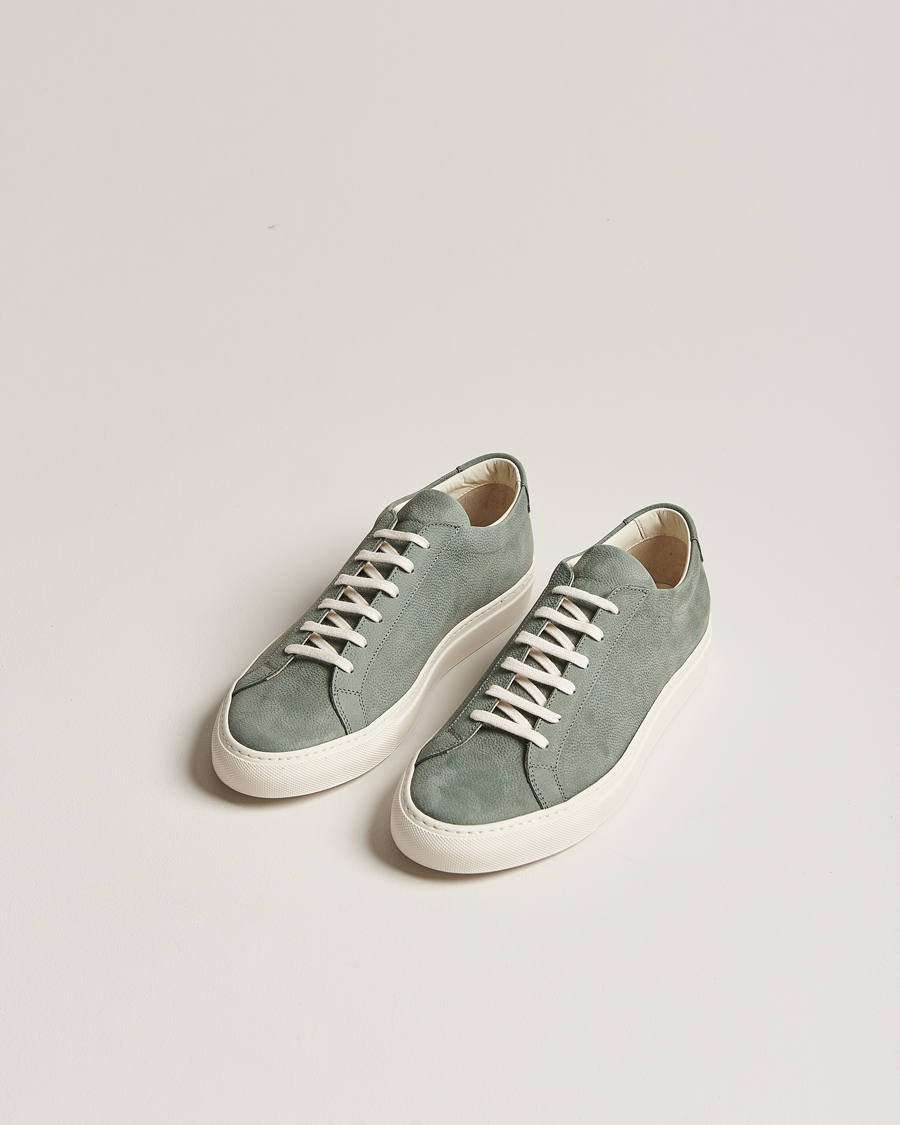 Mies | Common Projects | Common Projects | Original Achilles Pebbled Nubuck Sneaker Sage
