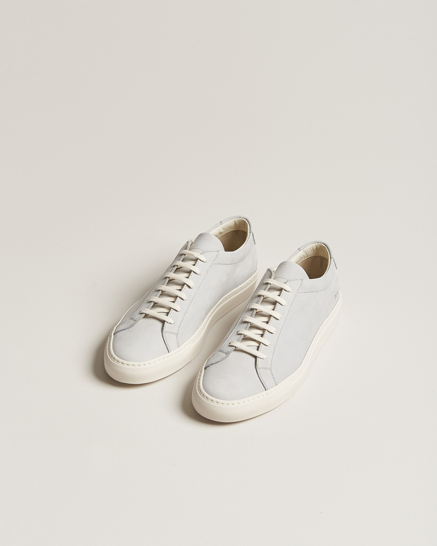 Mies | Common Projects | Common Projects | Original Achilles Pebbled Nubuck Sneaker Grey