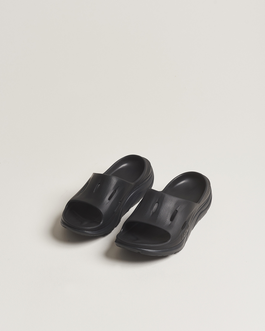 Mies | Sandaalit ja tohvelit | Hoka One One | Hoka Ora Recovery Slide 3 Black