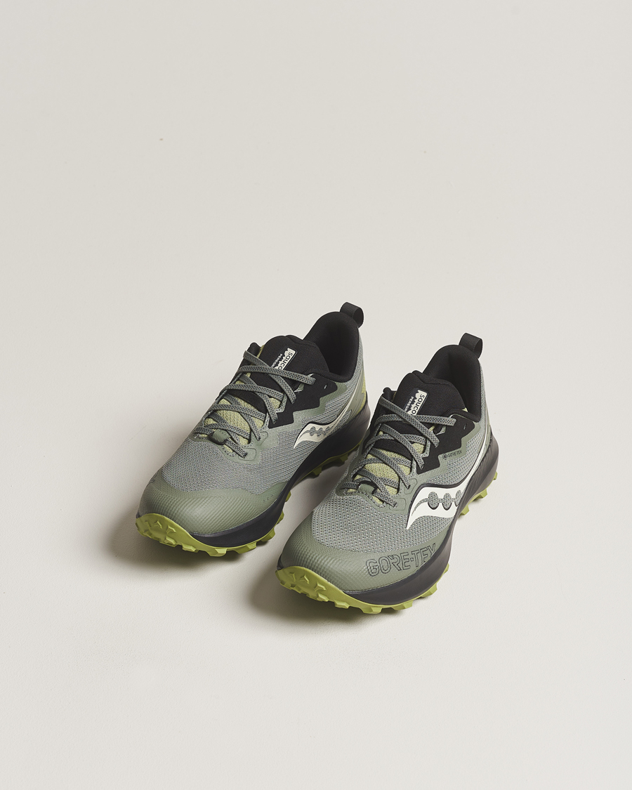 Mies | Juoksukengät | Saucony | Peregrine 14 Gore-Tex Trail Sneaker Olive