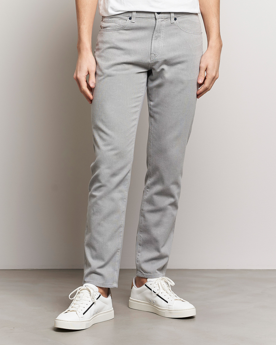Mies | Viisitaskuhousut | BOSS BLACK | Re.Maine 5-Pocket Pants Grey