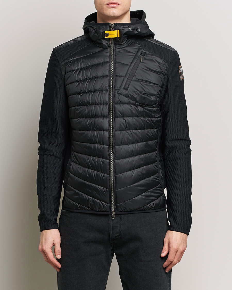 Mies | Vaatteet | Parajumpers | Nolan Hybrid Hooded Jacket Black