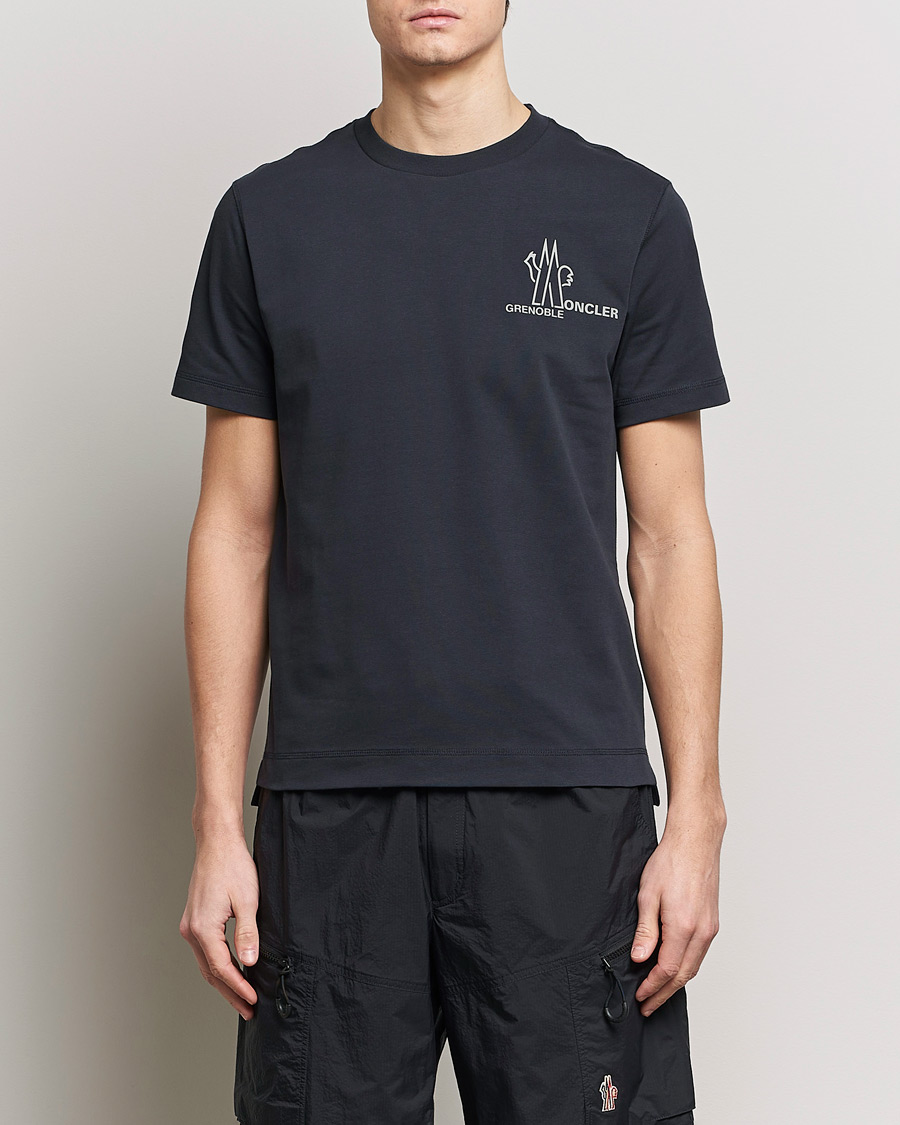 Mies | Moncler | Moncler Grenoble | Short Sleeve T-Shirt Navy