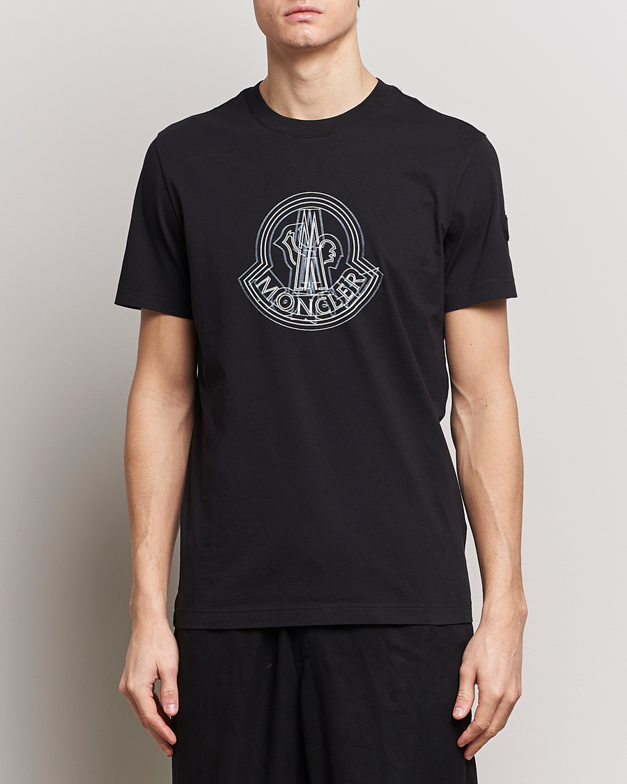 Mies | Moncler | Moncler | 3D Logo T-Shirt Black