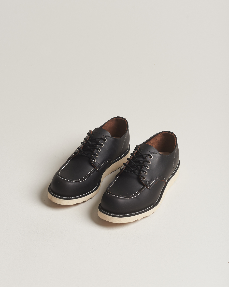 Mies | American Heritage | Red Wing Shoes | Shop Moc Toe Black Prairie Leather