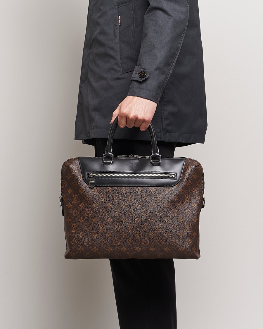 Mies | Pre-Owned & Vintage Bags | Louis Vuitton Pre-Owned | Porte Documents Jour Document Bag Monogram 