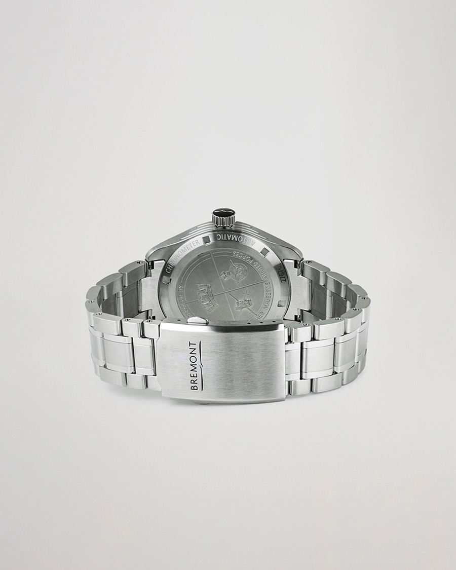 Käytetty | Bremont Pre-Owned | Bremont Pre-Owned | Broadsword 40mm Steel Bracelet Black Dial Silver