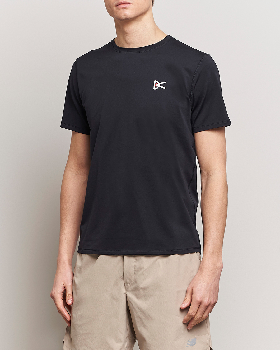 Mies |  | District Vision | Lightweight Short Sleeve T-Shirts Black