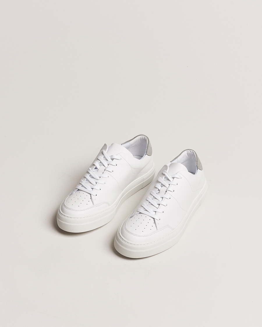 Mies | J.Lindeberg | J.Lindeberg | Art Signature Leather Sneaker White