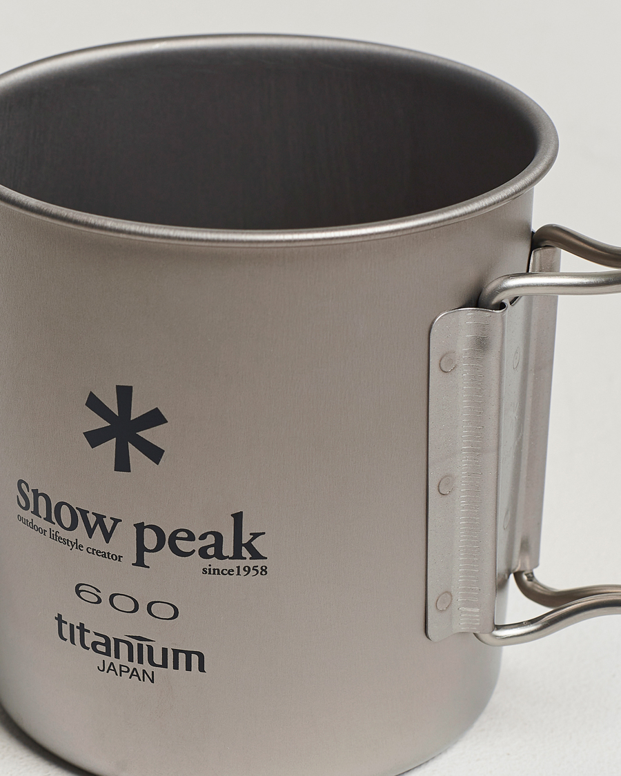 Mies | Active | Snow Peak | Single Wall Mug 600 Titanium