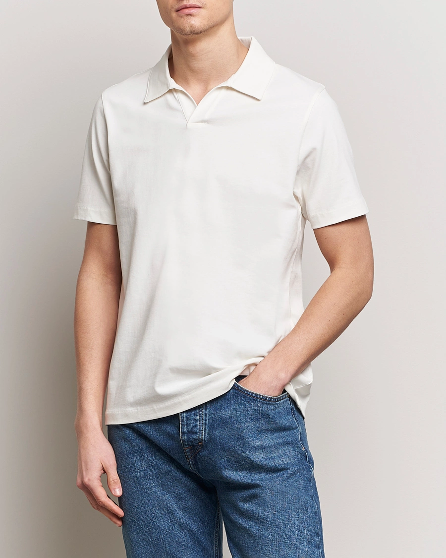 Mies | Lyhythihaiset pikeepaidat | A Day\'s March | Greylock Jersey Polo Sugar