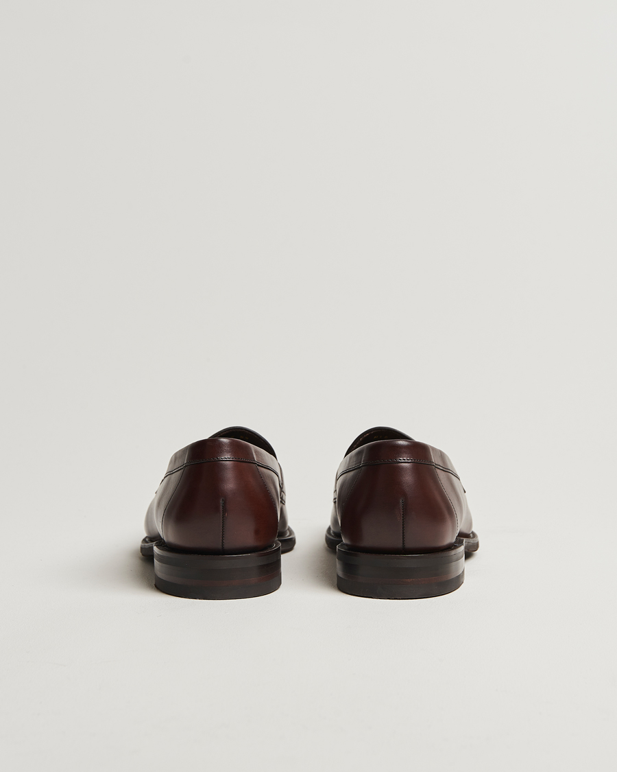 Mies | Loaferit | Loake Shoemakers | Loake 1880 Imperial Penny Loafer Dark Brown