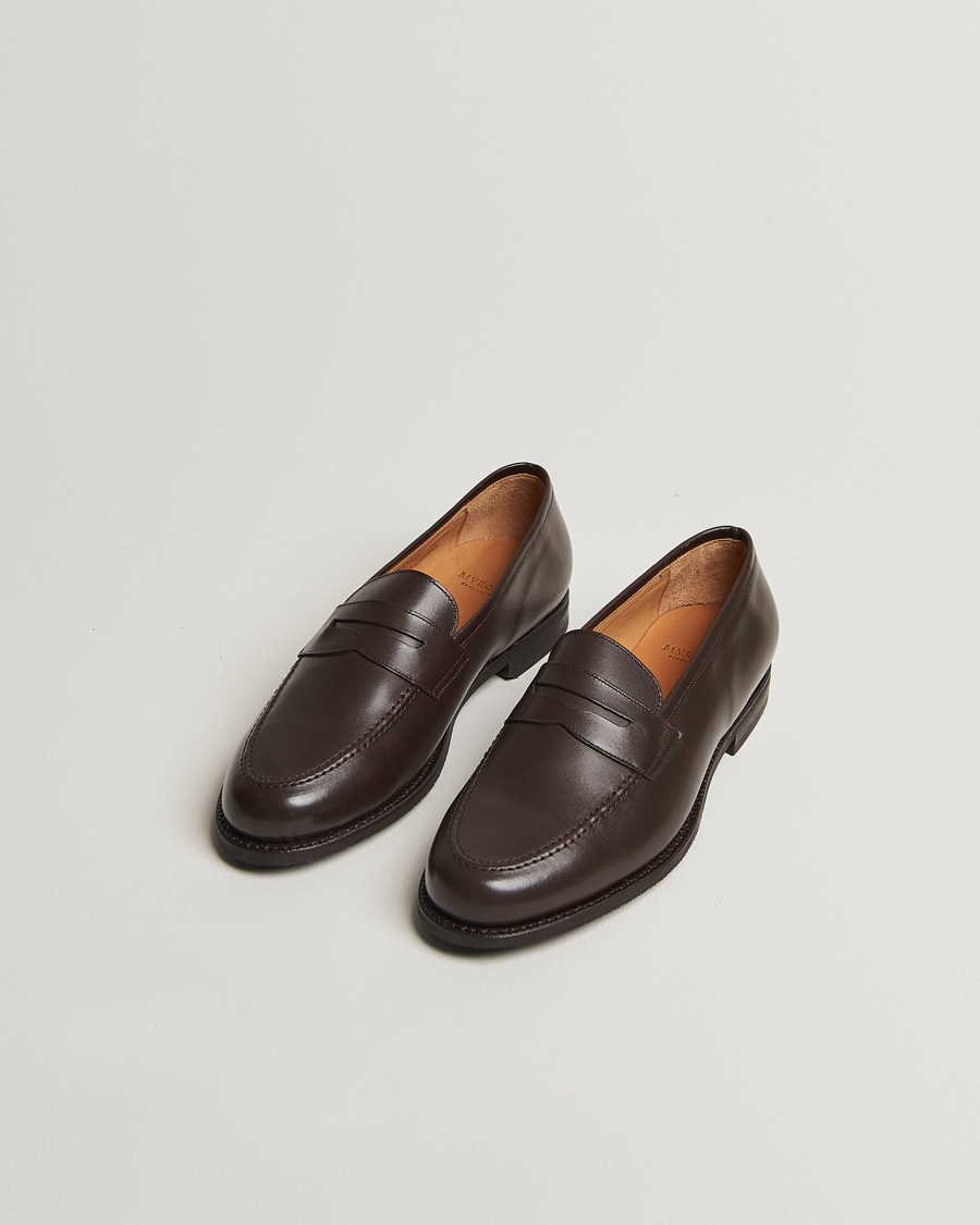 Mies | Loaferit | Myrqvist | Stenhammar II Loafer Dark Brown Calf