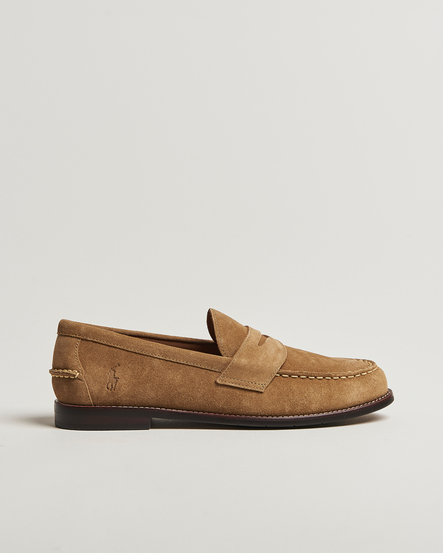 Mies | Loaferit | Polo Ralph Lauren | Alston Suede Penny Loafer Desert Tan