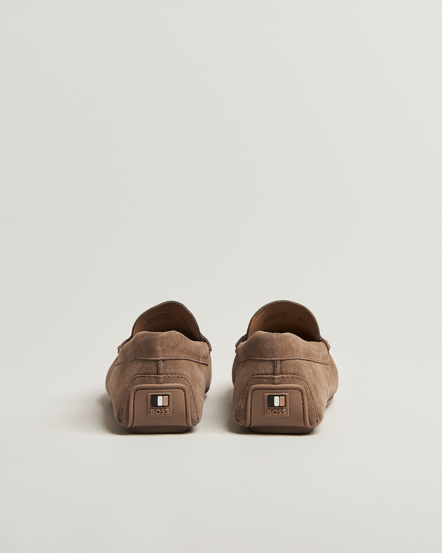 Mies | Loaferit | BOSS BLACK | Noel Suede Moccasin Medium Beige