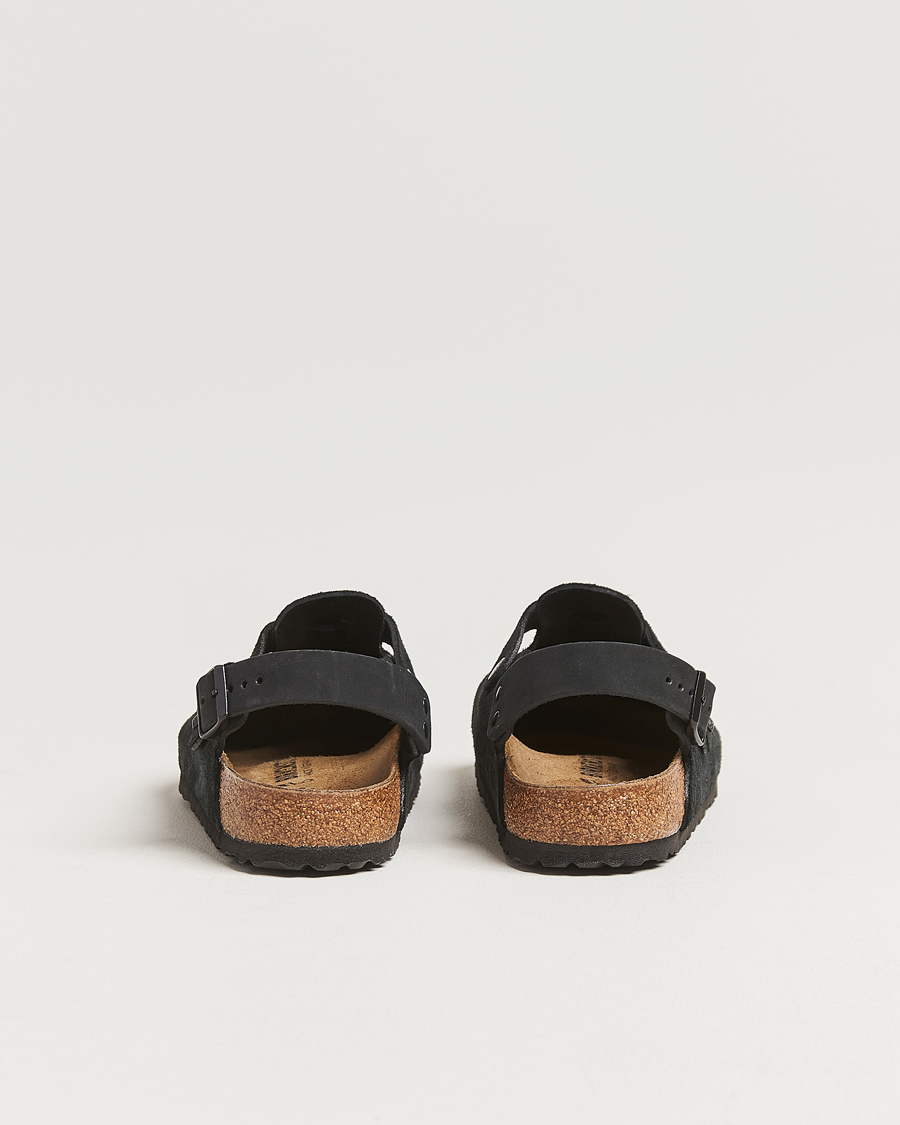 Mies | Sandaalit ja tohvelit | BIRKENSTOCK | Tokio Classic Footbed Black Suede