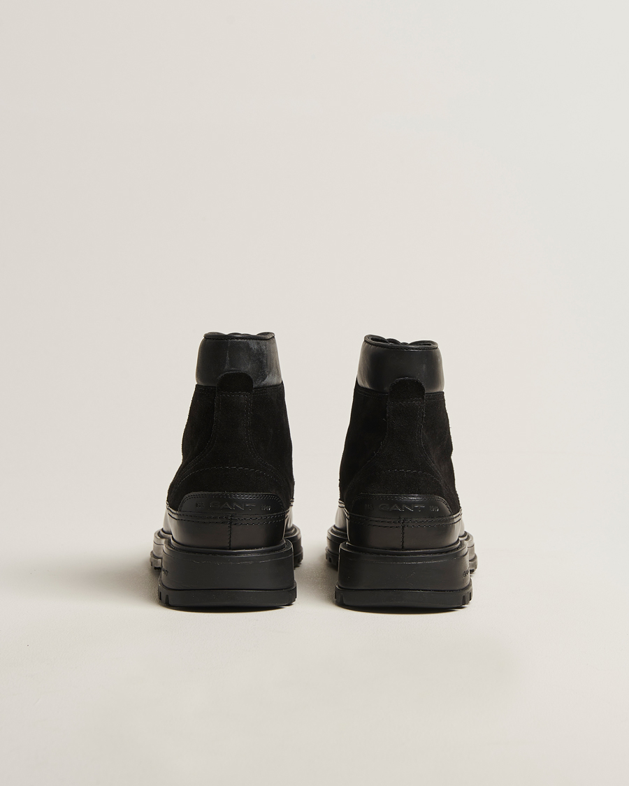 Mies | Nilkkurit | GANT | Clafton Felt Lined Suede Boot Black