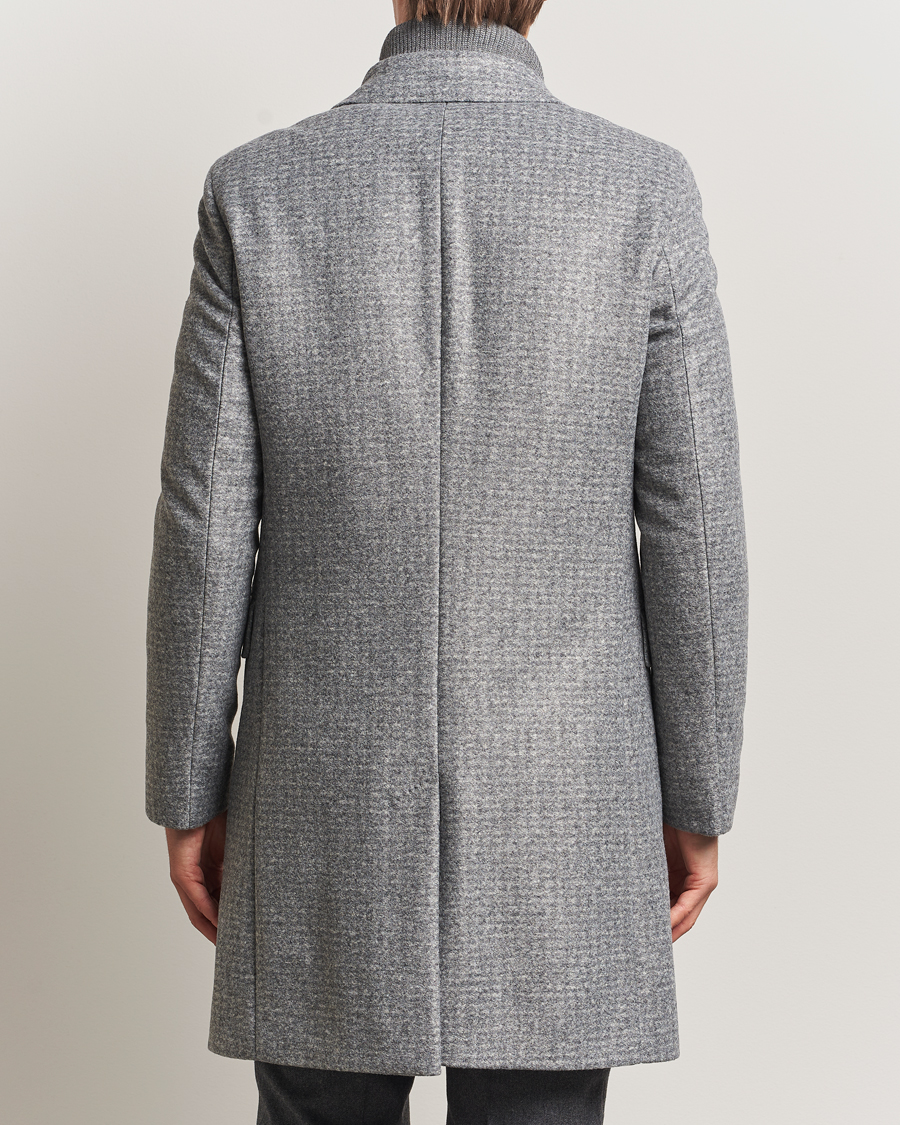 Mies | Takit | BOSS BLACK | Hyde Wool Bib Coat Silver