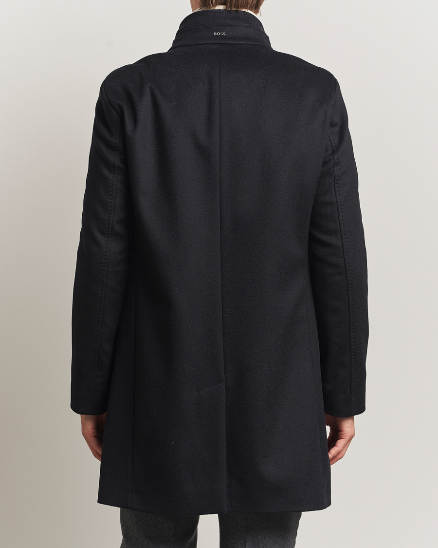 Mies | Takit | BOSS BLACK | Hyde Stand Up Collar Coat Black