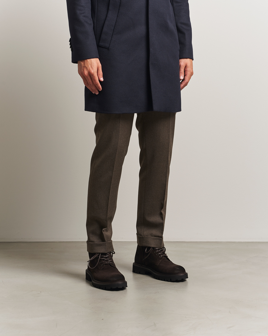 Mies | Nilkkurit | BOSS BLACK | Julyo Suede Boot Dark Brown