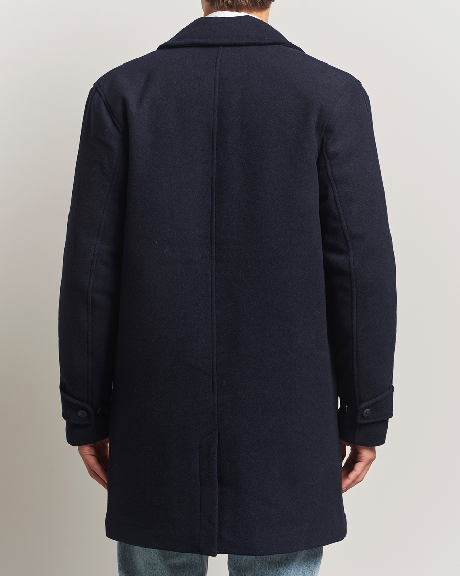 Mies | Takit | Samsøe Samsøe | Labby Wool Coat Salute Navy