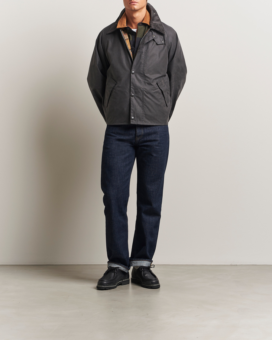 Mies | Takit | Barbour Heritage | Transport Wax Jacket Grey