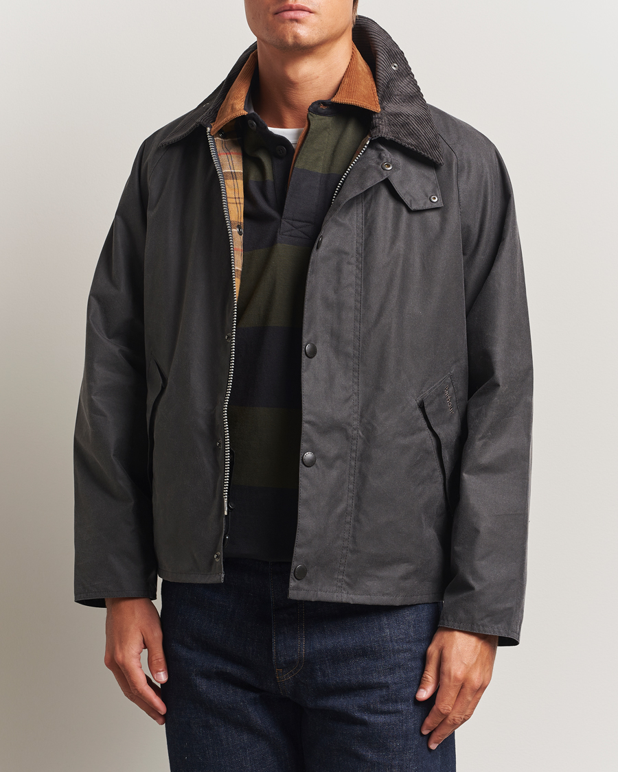 Mies | Takit | Barbour Heritage | Transport Wax Jacket Grey