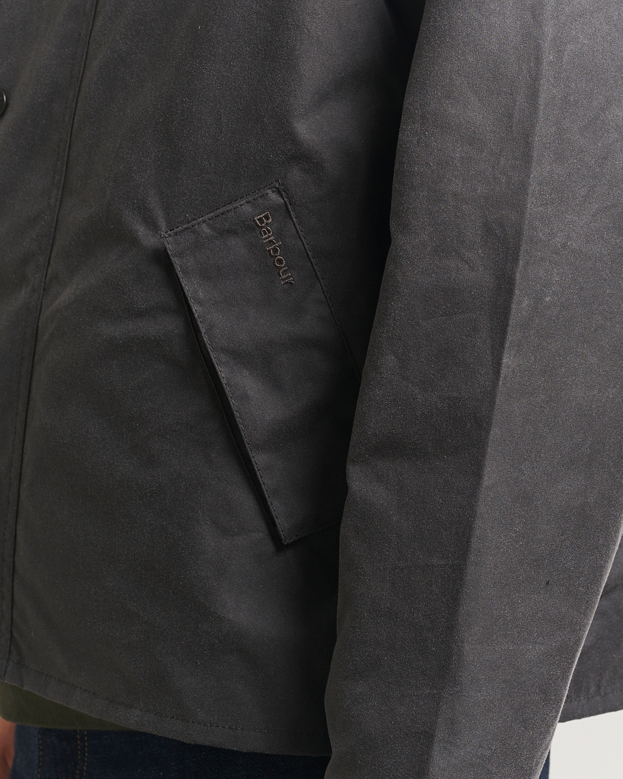 Mies | Takit | Barbour Heritage | Transport Wax Jacket Grey