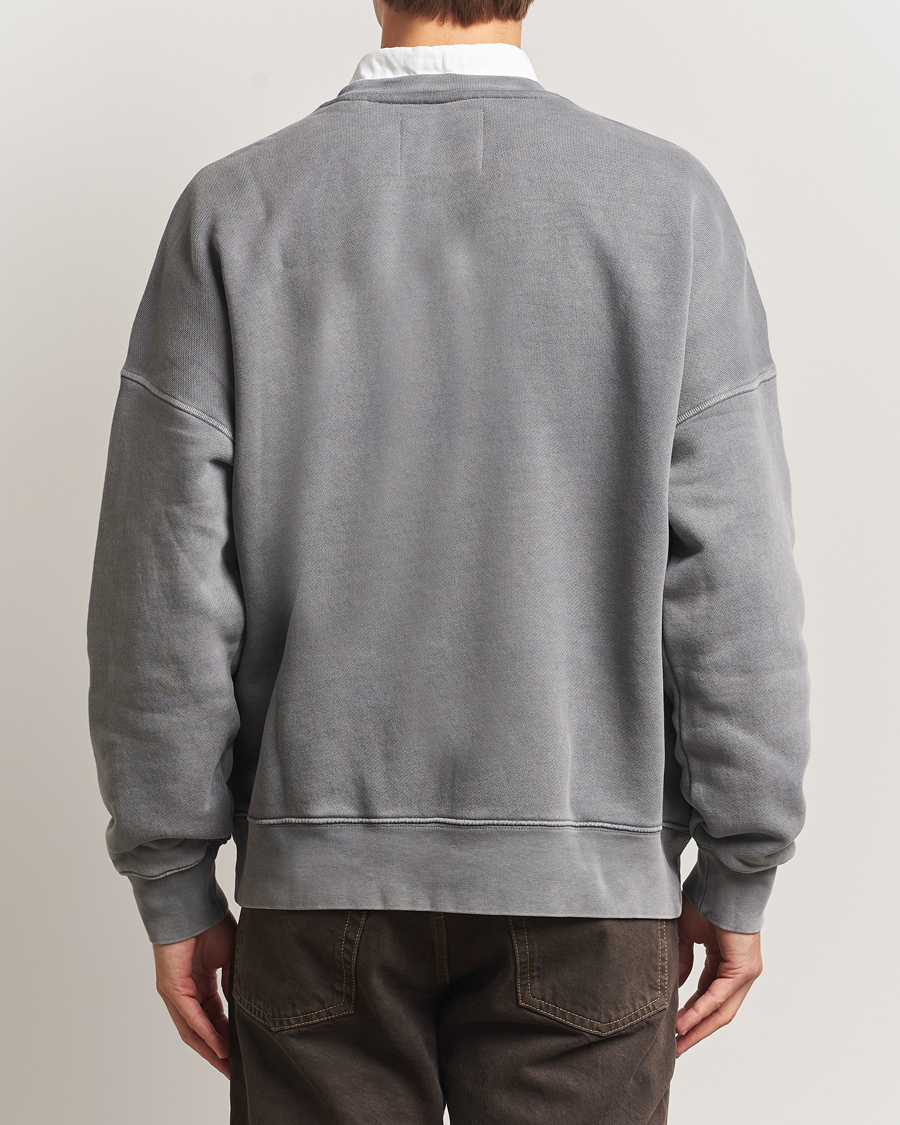 Mies | Puserot | GANT 240 Mulberry Street | Vintage Graphic Crew Neck Sweatshirts Steel Grey