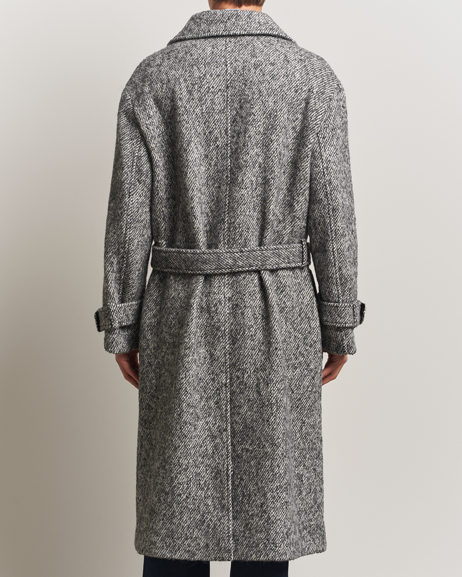 Mies | Takit | GANT 240 Mulberry Street | Tweed Wool Coat Black