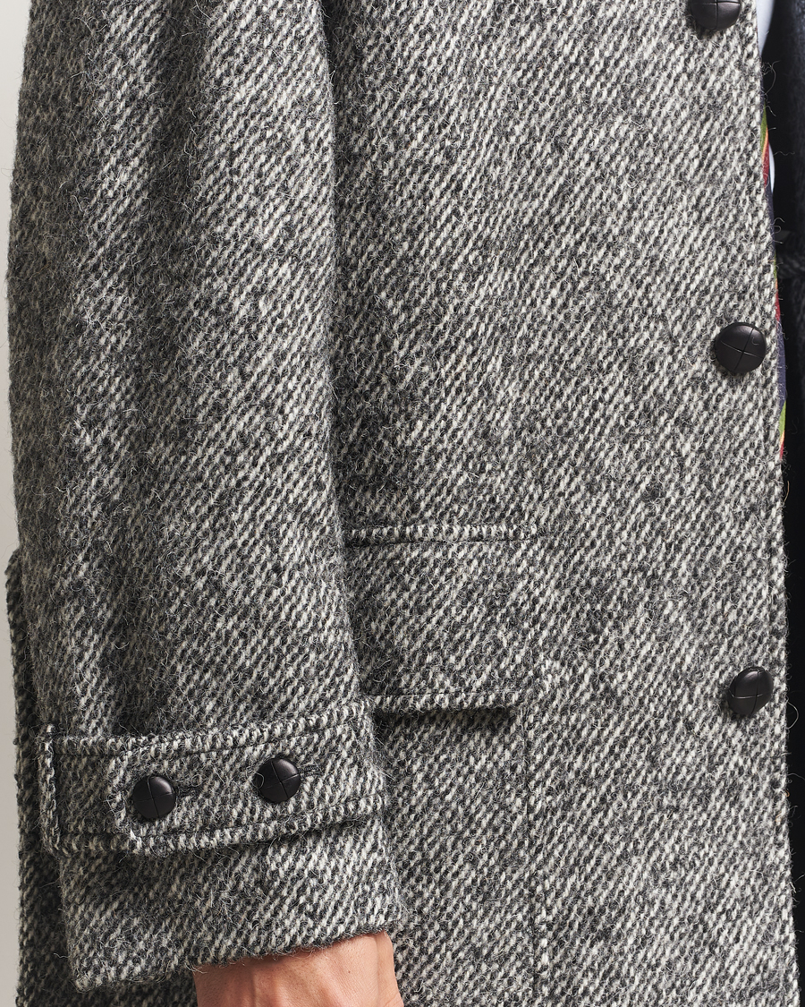 Mies | Takit | GANT 240 Mulberry Street | Tweed Wool Coat Black
